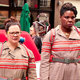 Leslie Jones (right), seen here in a scene from Ghostbusters, received a barrage of abusive tweets.
Columbia Pictures